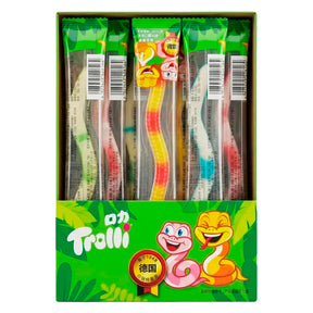 Trolli Exotic Mini Candy Snake 30 Pack in colorful packaging