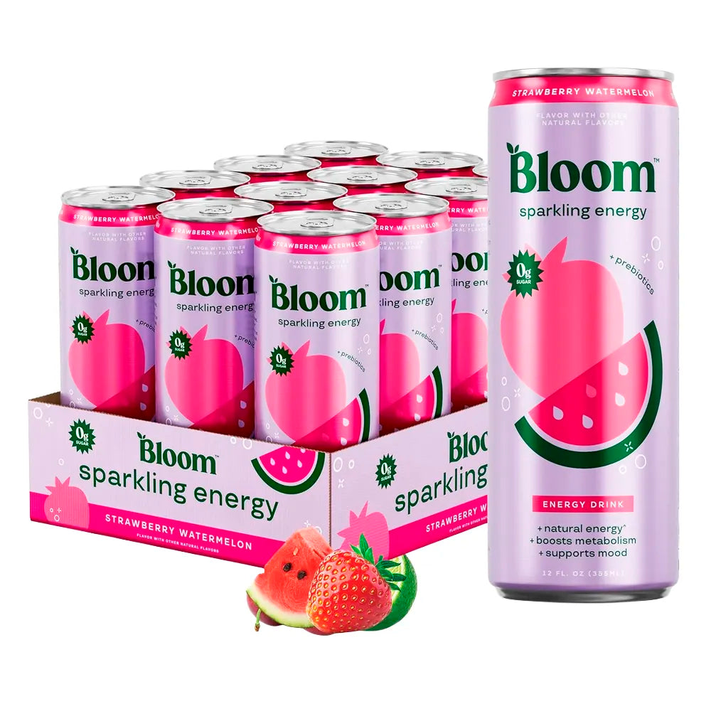 Bloom Strawberry Watermelon 12oz - 12pk