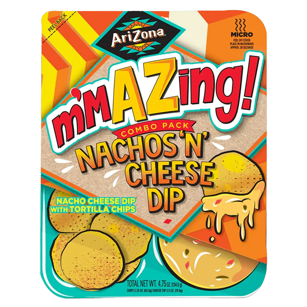 Arizona Nachos 'n' Cheese Dip Combo Tray 4.75oz