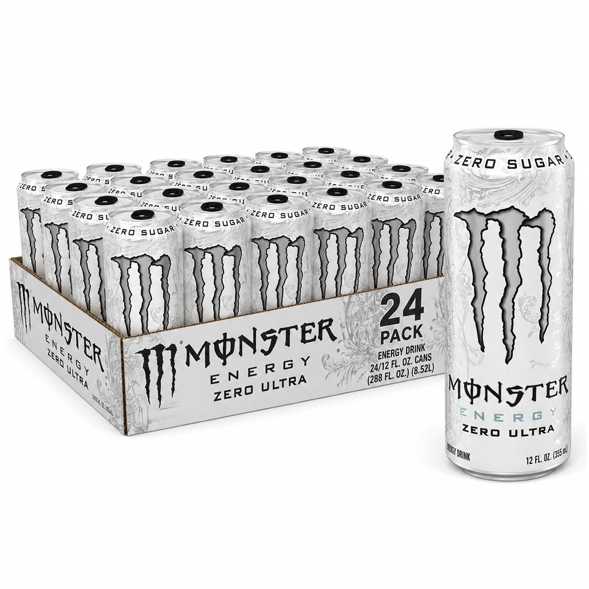 Monster Energy Ultra White 12oz - 24ct