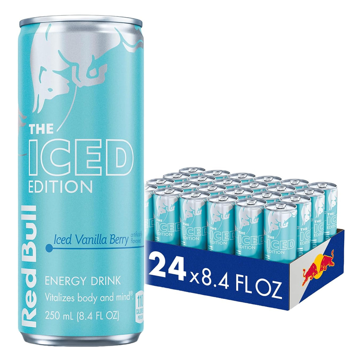 Red Bull Iced Vanilla Berry Energy Drink 8.40oz - 24ct
