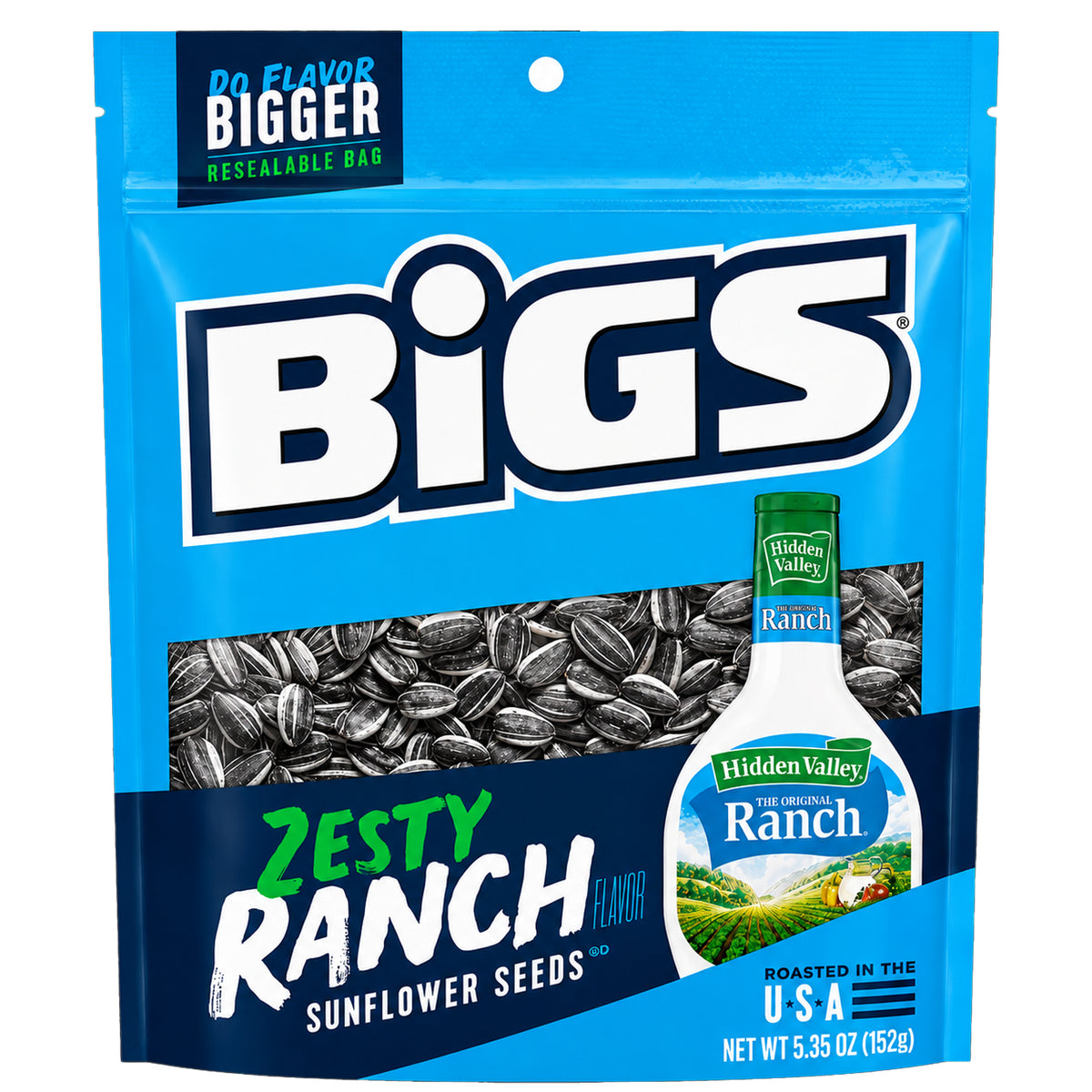 BIGS Hidden Valley Ranch Sunflower Seeds 5.35oz - Single