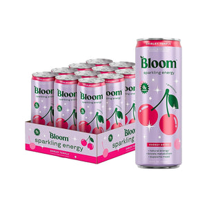 Bloom Sparkling Energy Drink Shirley Temple 12oz - 12pk