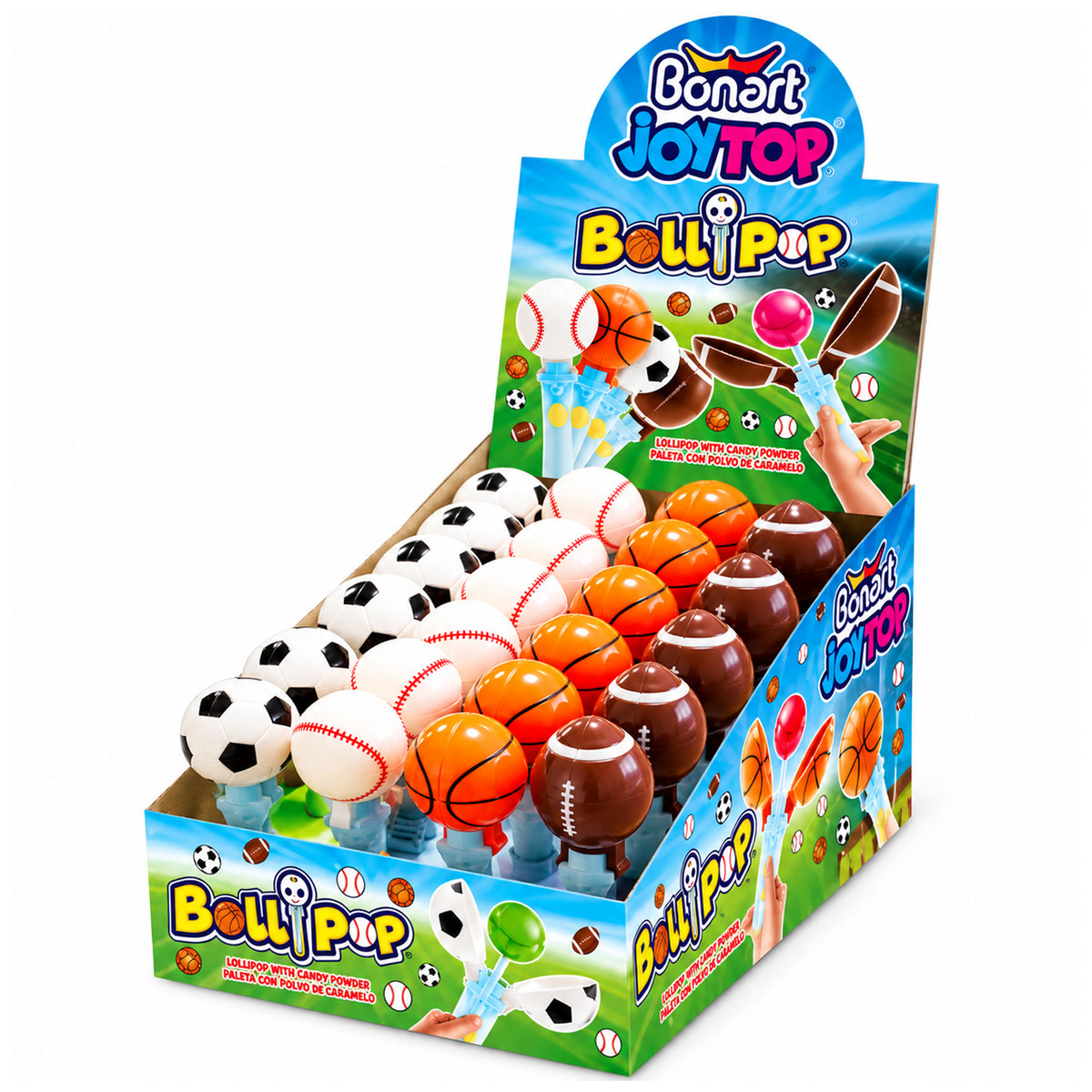 Bonart Joytop Ballipop Sour Lolipop with Toy 11g - 24ct