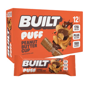 Built Puff Peanut Butter Cup Protein Bar 1.41oz - 12ct
