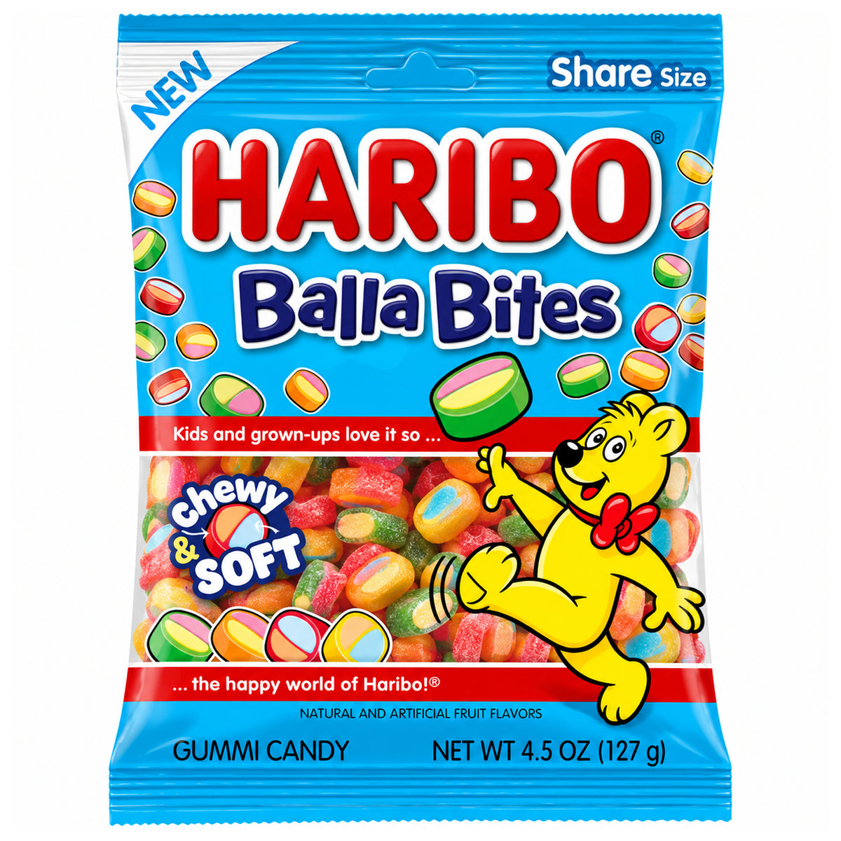 Haribo Balla Bites 4.5oz Single
