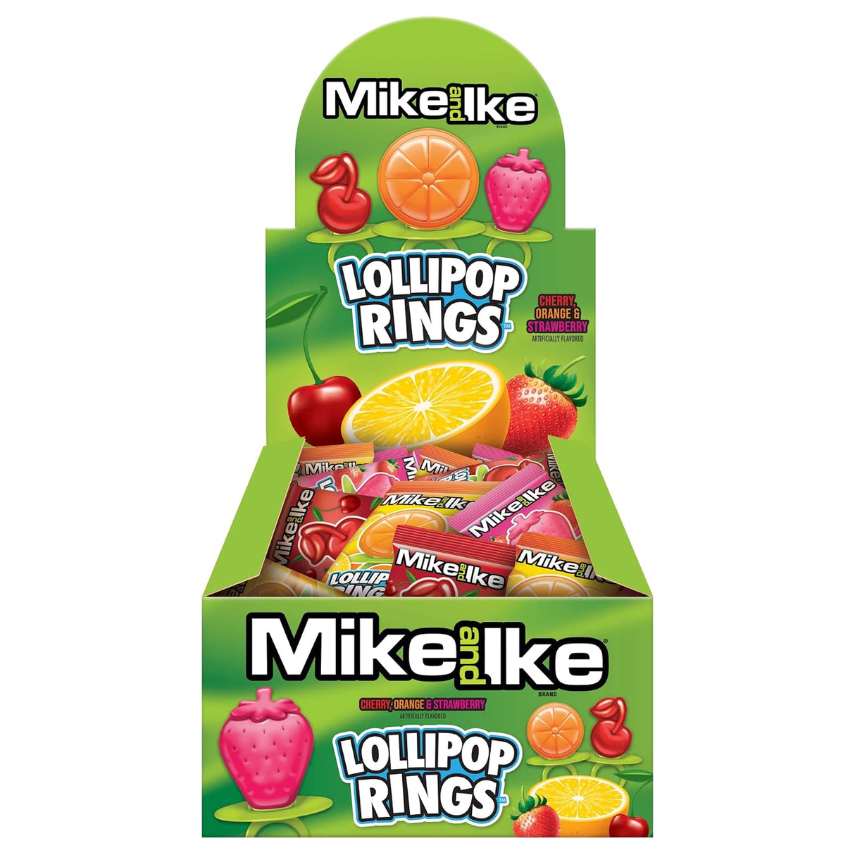 Mike & Ike Lollipop Rings - 24ct