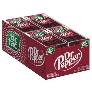 Tic Tac Dr. Pepper 100pc Mints 1.7oz - 12ct