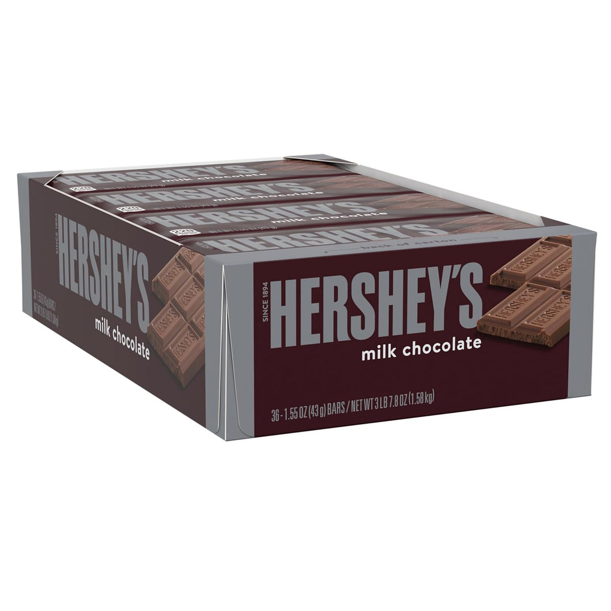 Hershey's Regular Milk Chocolate 43g - 36ct