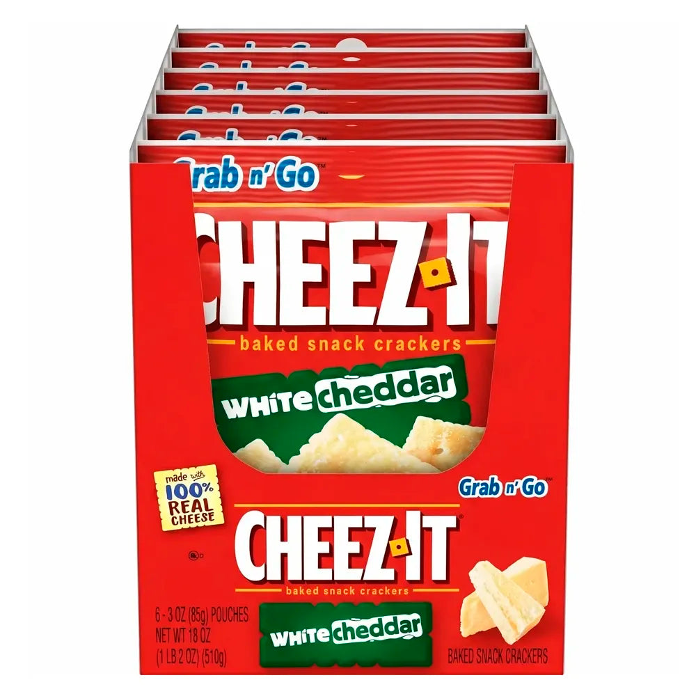 Cheez-It White Cheddar 3oz Large - 6ct