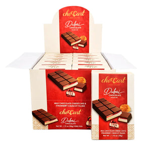 Choccart-Dubai-Chocolate-Bar-Cheesecake-Strawberry-1.76oz-12ct