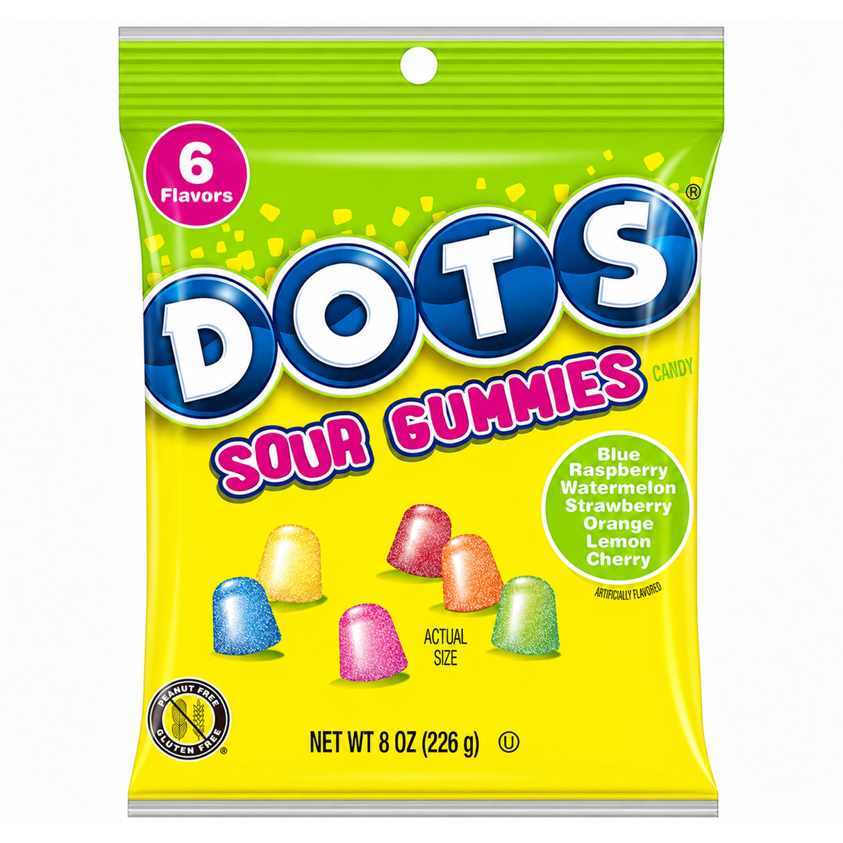 DOTS Sour Gummies 8oz - Peg