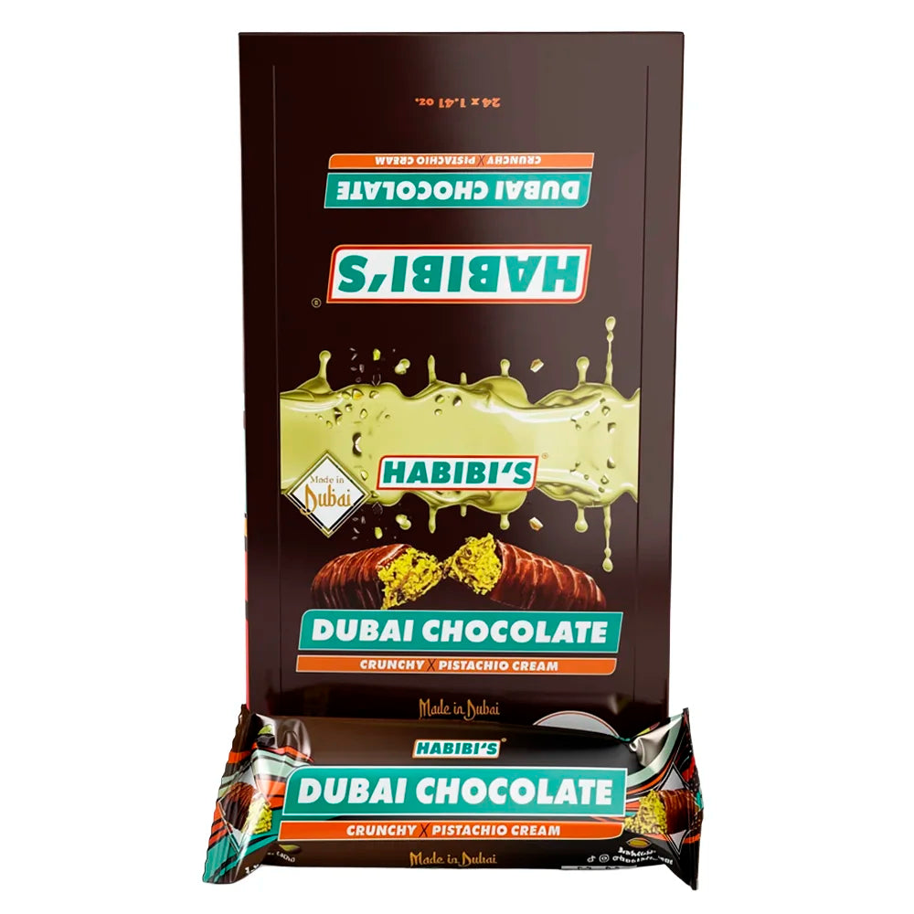 Habibi Chocolate Crunchy Pistachio - 24ct