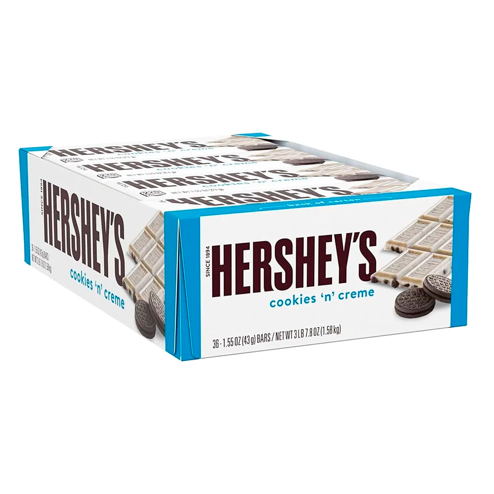 Hershey's Cookies N Cream Regular 1.55oz - 36ct