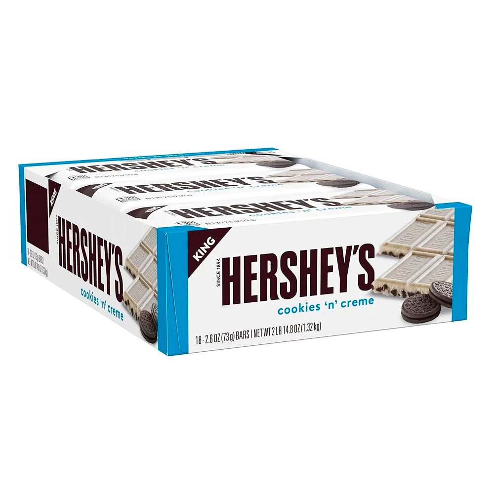 Hershey's Cookies N Creme King 2.6oz - 18ct