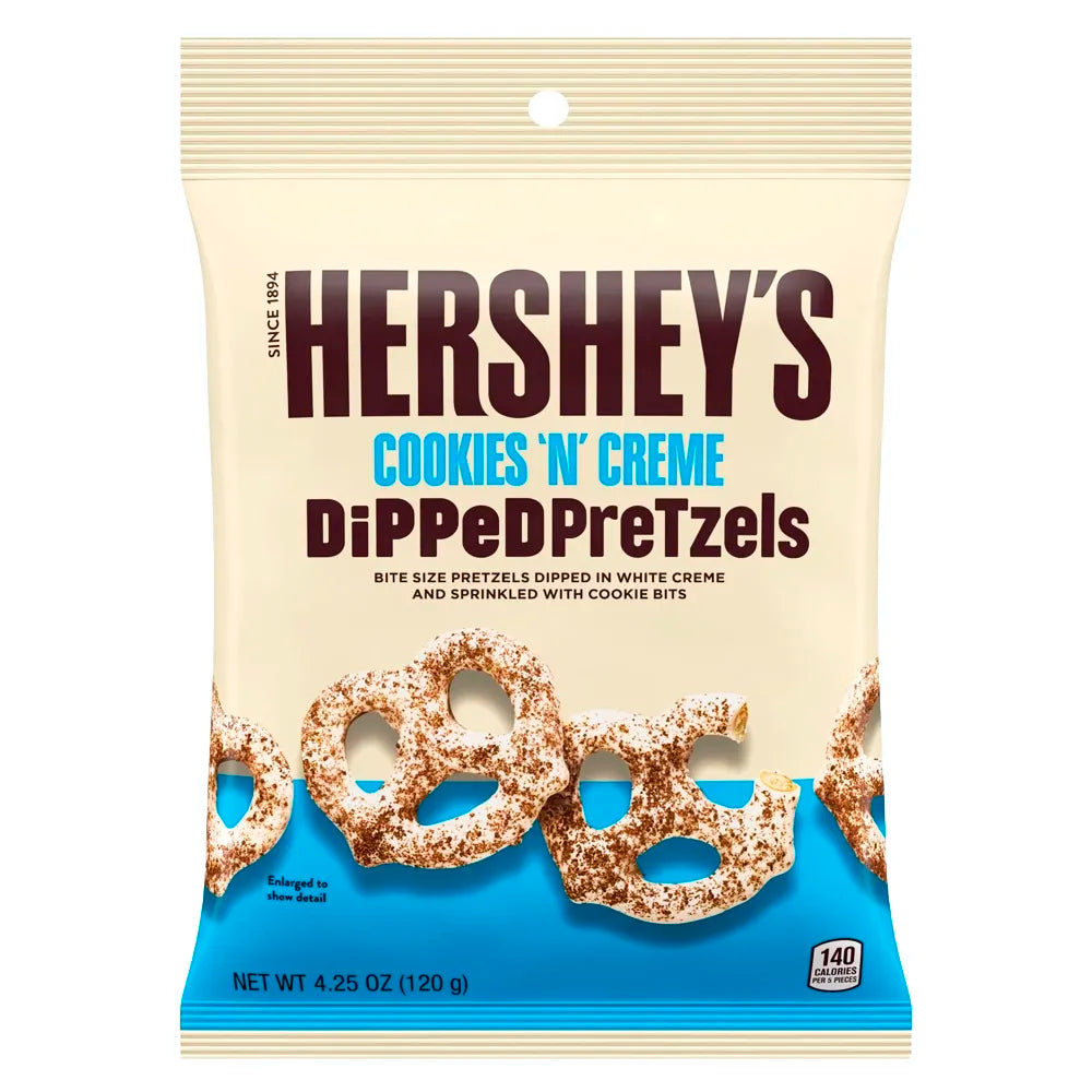 Hershey's Cookies n' Cream Dipped Pretzels - 4.25oz