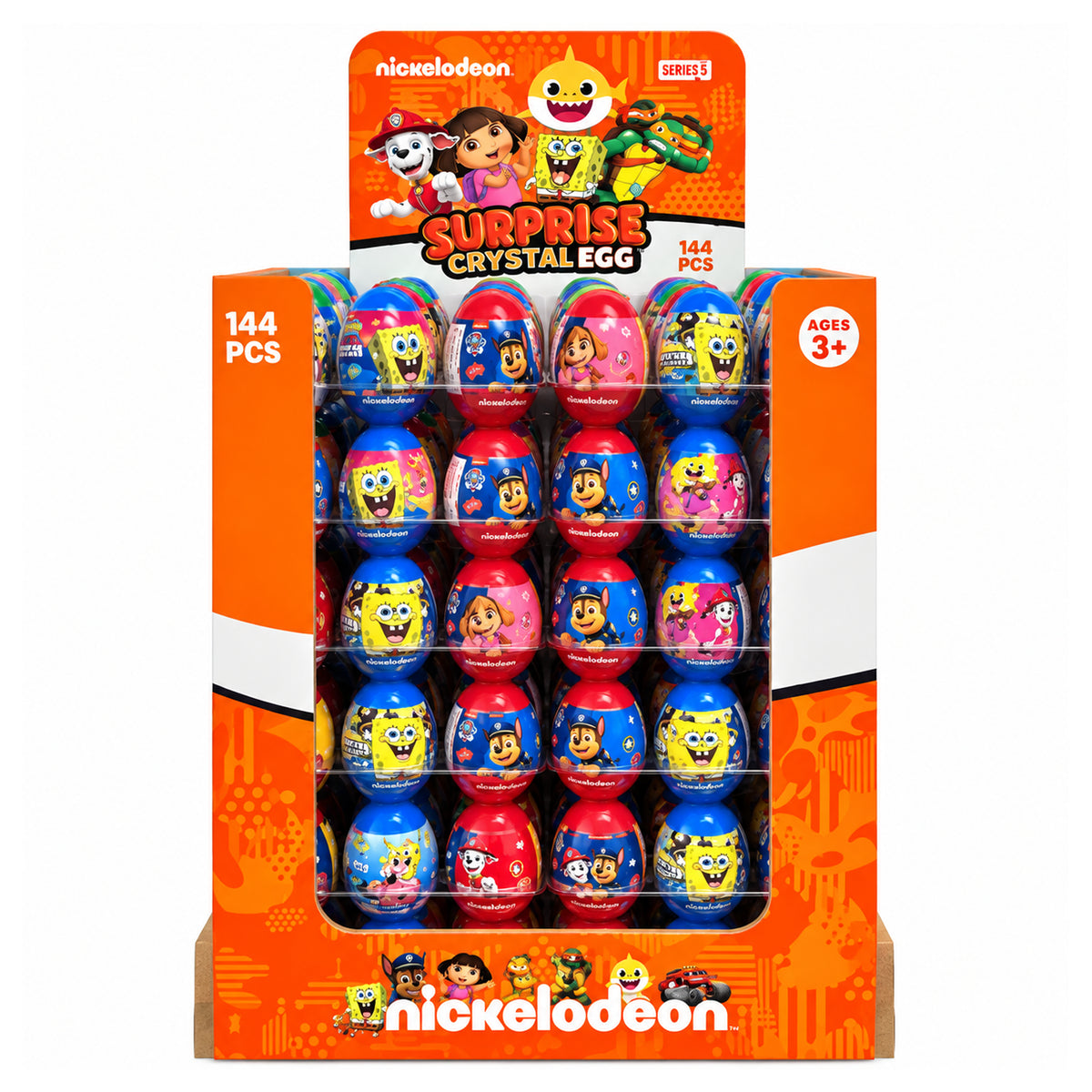 Kandiz Nickelodeon Surprise Crystal Egg 16g - 144pc Floor