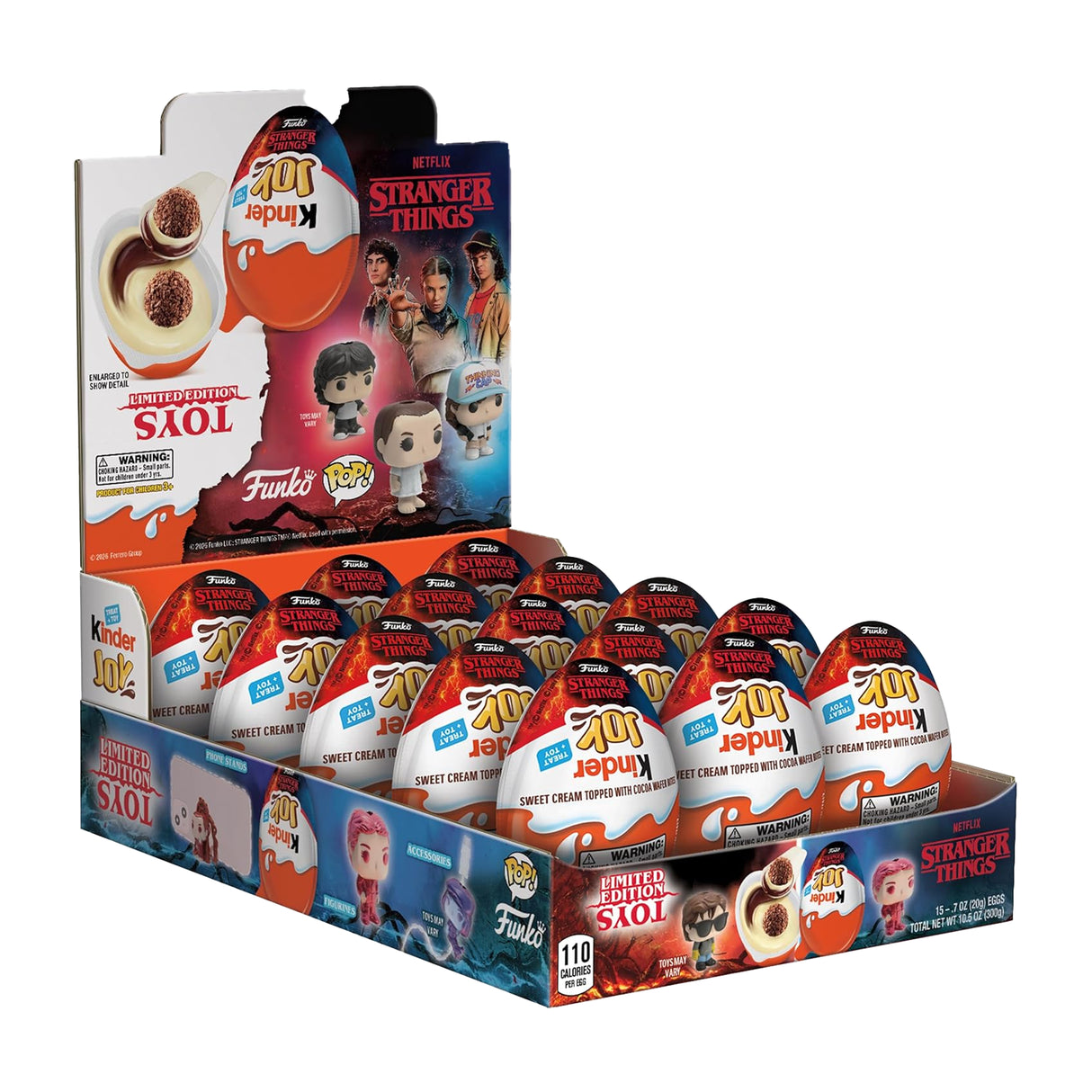 Kinder Joy Treats with Toy Funko Limited Edition 7oz - 15ct