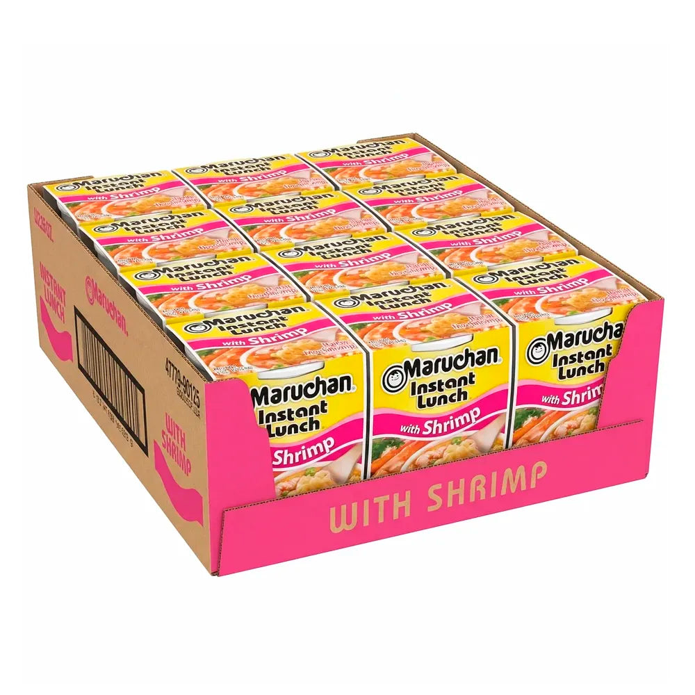 Maruchan Cup Shrimp 2.25oz - 12ct