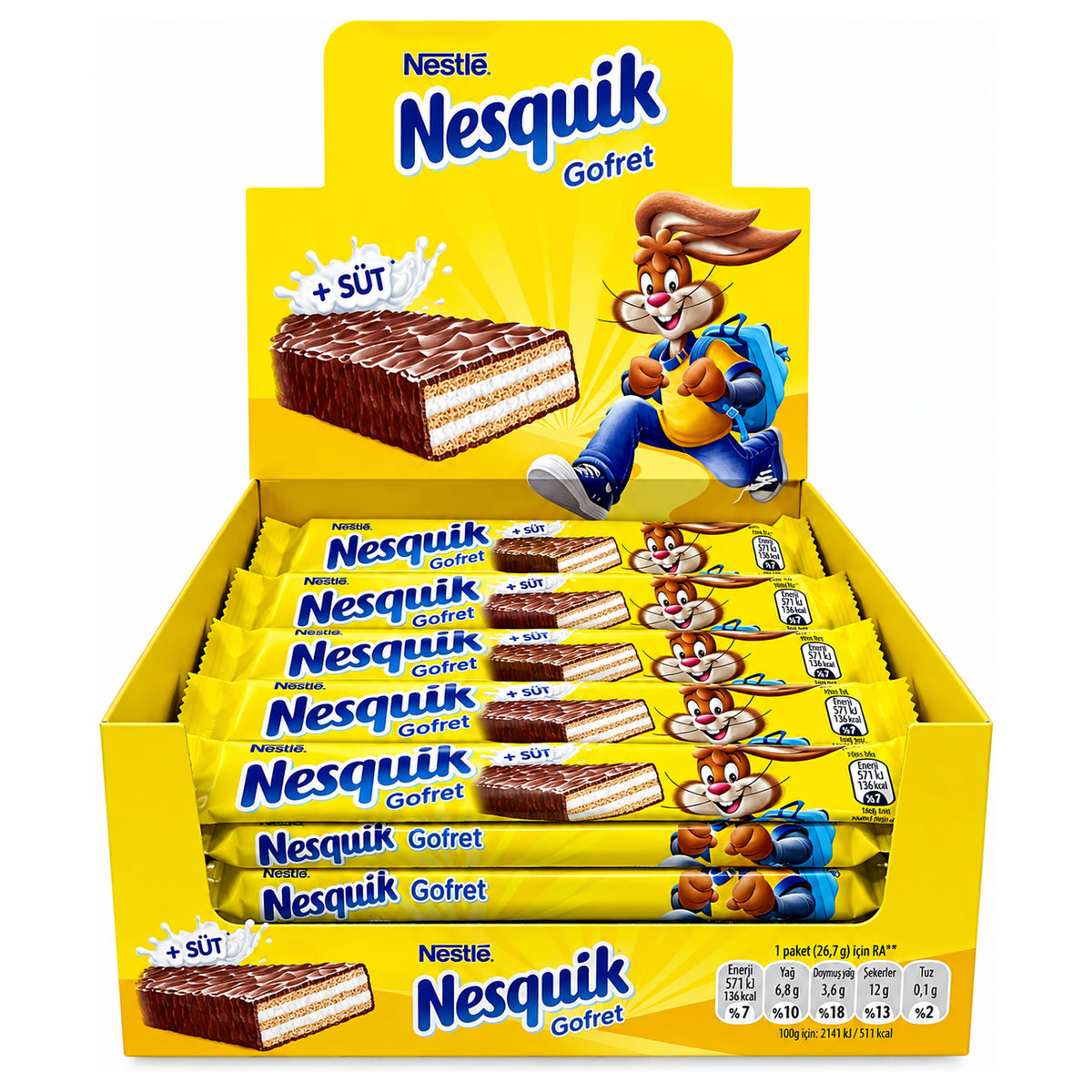 Nestle Nesquik Wafer Bar 26.7g - 30ct