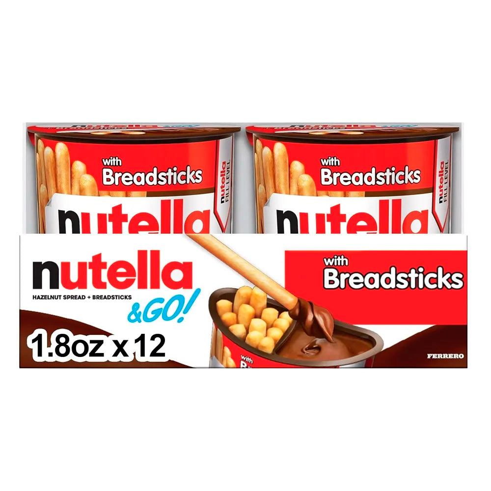 Nutella & Go Breadstick 1.8oz - 12ct