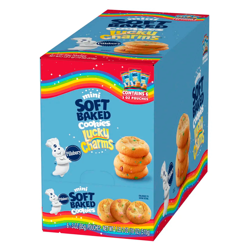 Pillsbury Mini Lucky Charms Soft Baked 3oz - 6ct