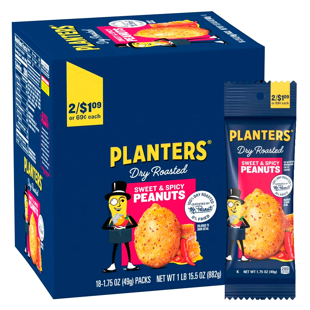 Planters-Sweet-&-Spicy-Peanuts-1.75oz-18ct