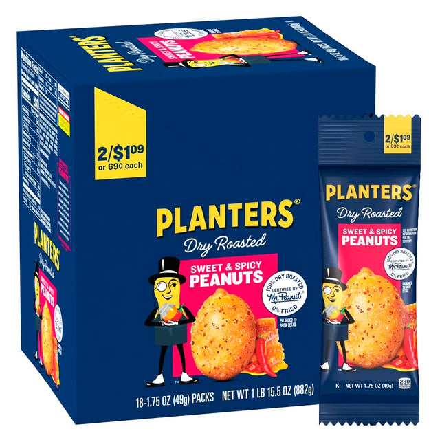 Planters-Sweet-&-Spicy-Peanuts-1.75oz-18ct