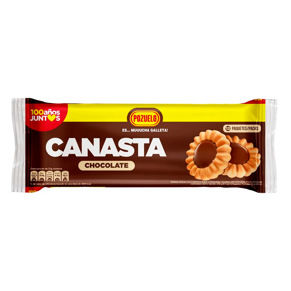 Pozuelo Canasta Chocolate 9.7oz
