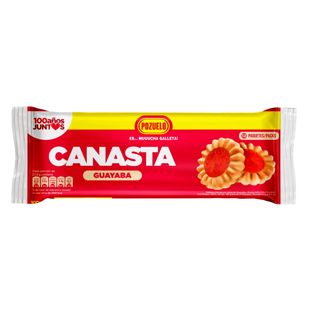 Pozuelo Canasta Guayaba 9.2oz
