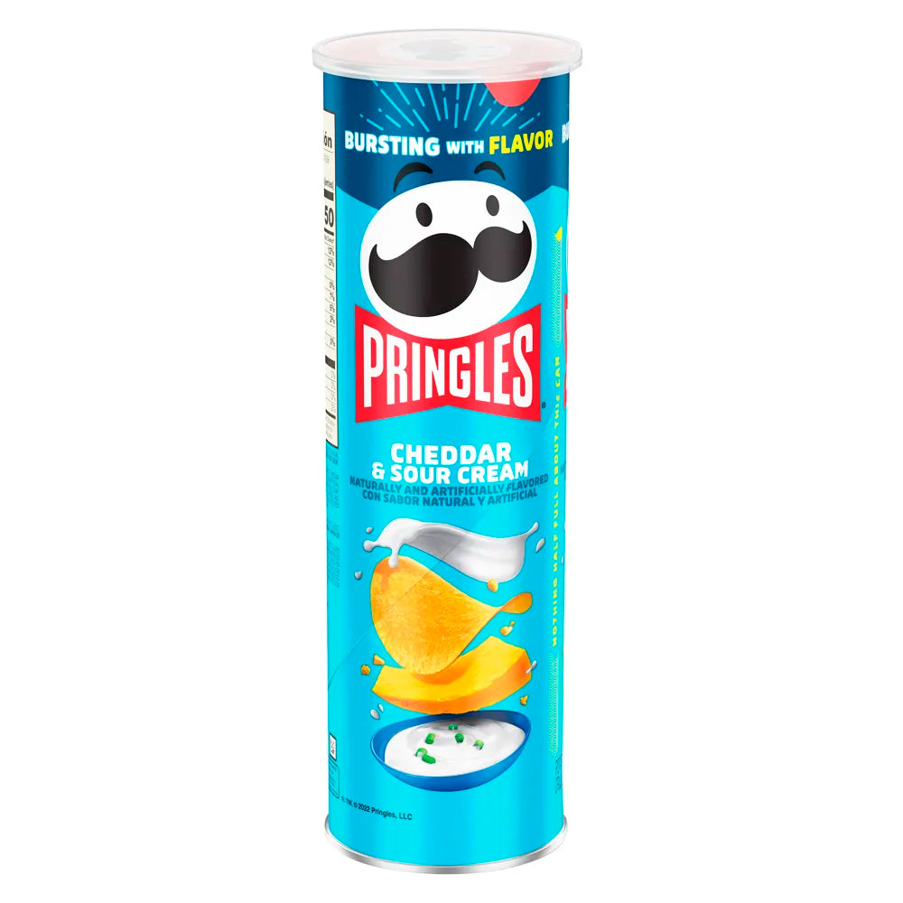 Pringles Cheddar & Sour Cream 158gm - 14ct