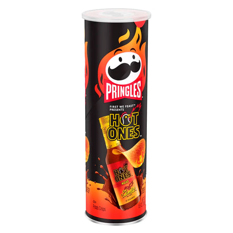 Pringles Los Calientes Rojo 158gm - 14ct
