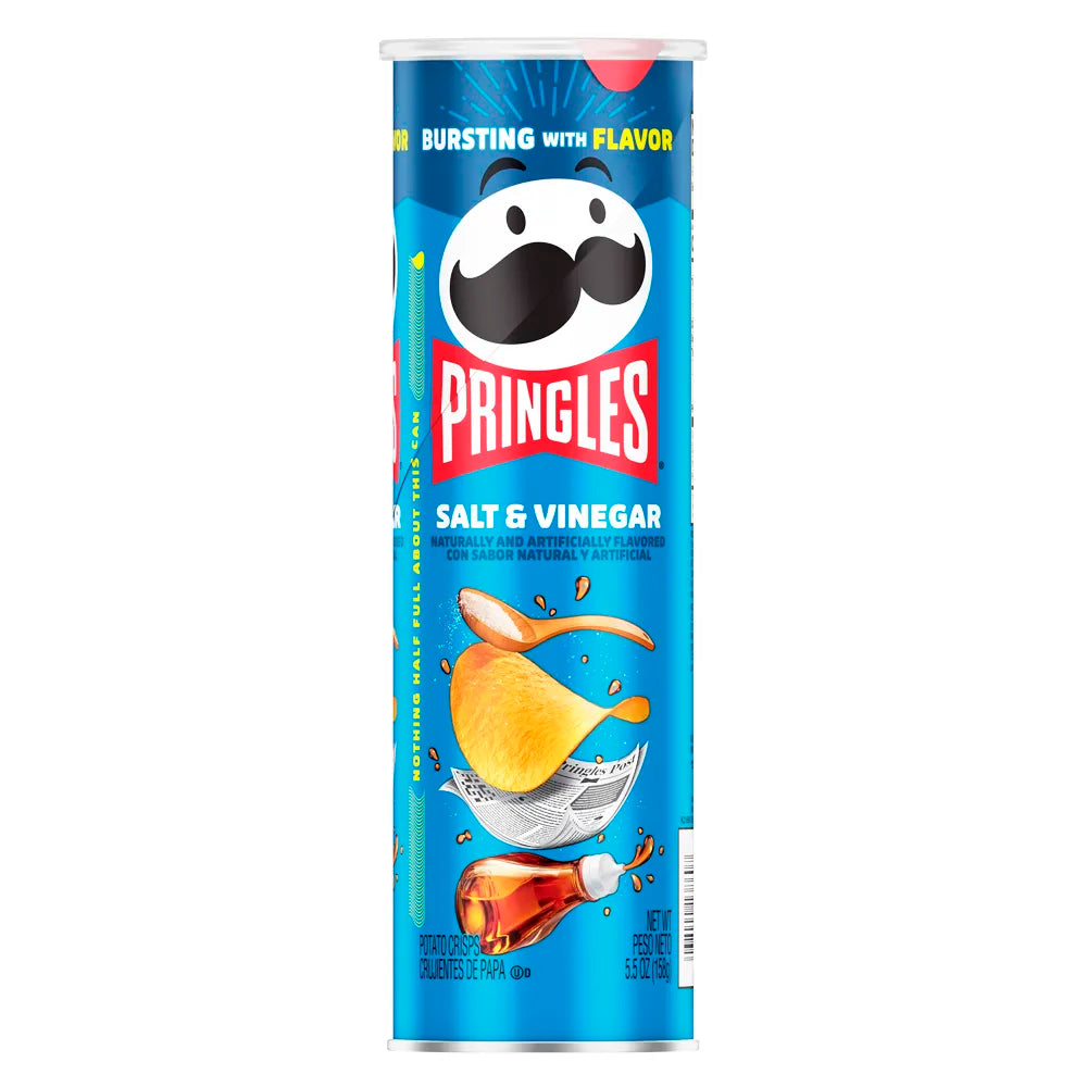 Pringles Salt & Vinegar 158gm - 14ct