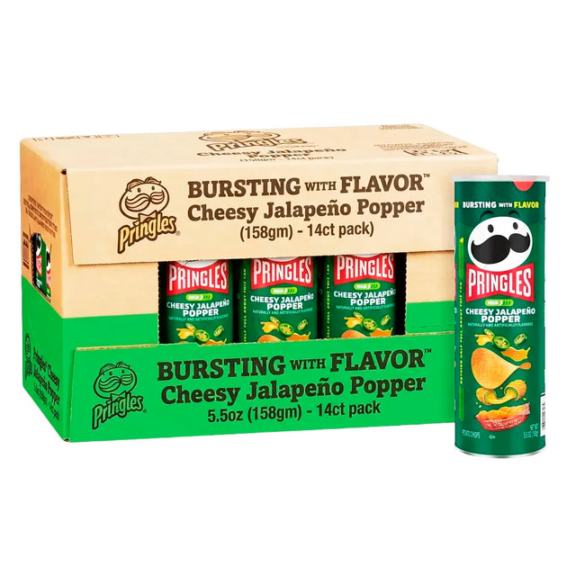Pringles-Cheesy-Jalapeno-Popper-5.5oz-(158gm)-14ct