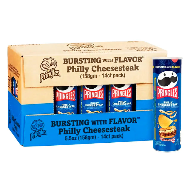 Pringles-Philly-Cheesesteak-5.5oz-(158gm)-14ct