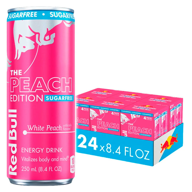 Red-Bull-Sugar-Free-White-Peach-8.40 oz-24ct