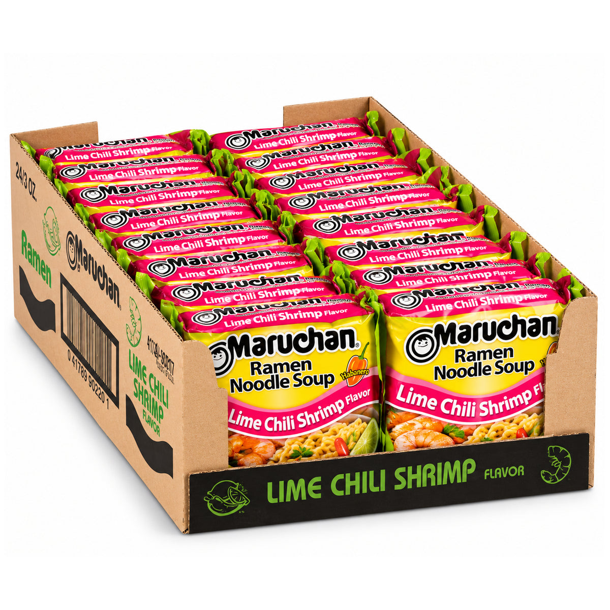 Maruchan Lime Chili Shrimp Noodle Soup 3oz - 24ct