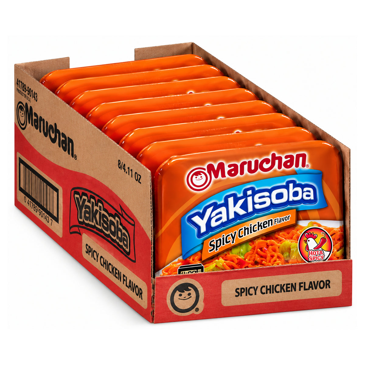 Maruchan Yakisoba Spicy Chicken Japanese Noodles - 8ct
