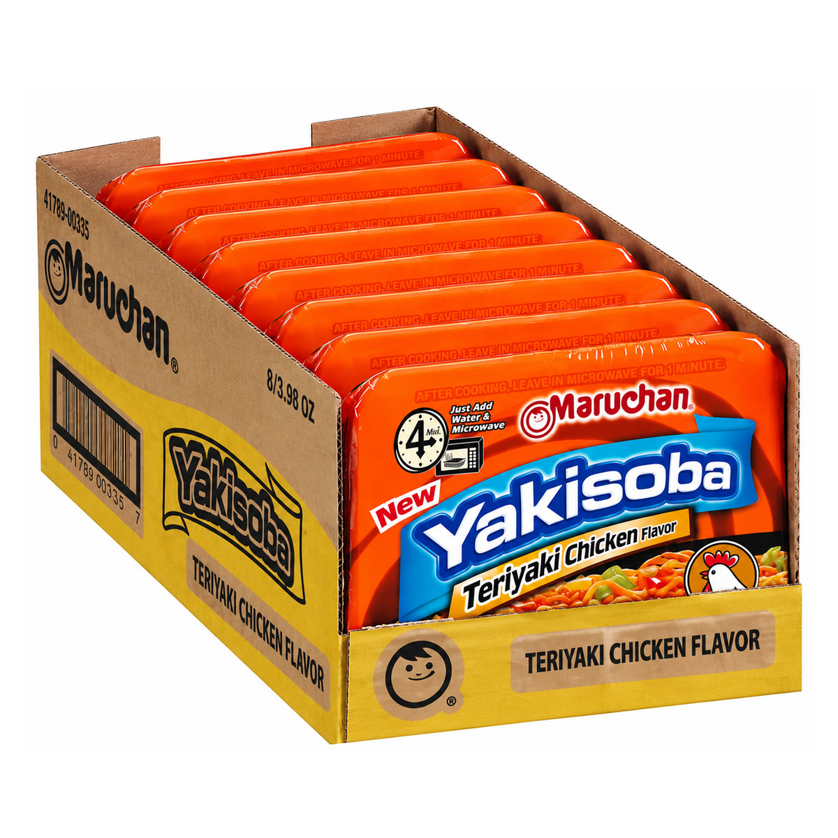 Maruchan Yakisoba Teriyaki Chicken Japanese Noodles - 8ct