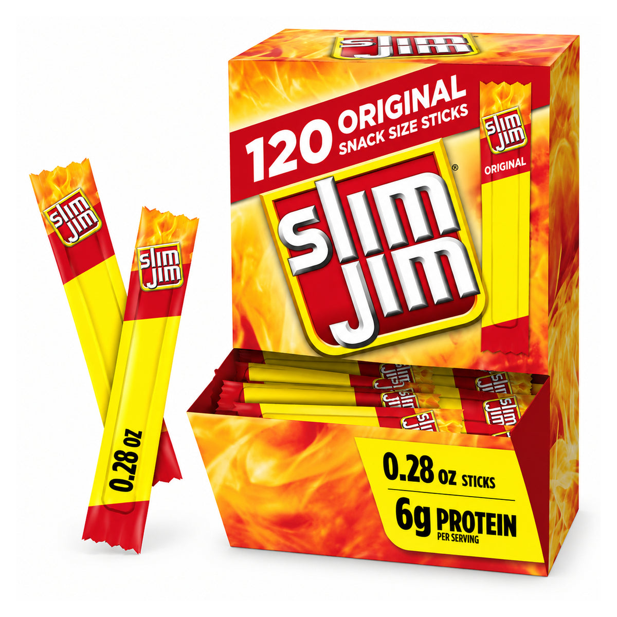 Slim Jim Original Meat Stick 0.28oz - 120ct