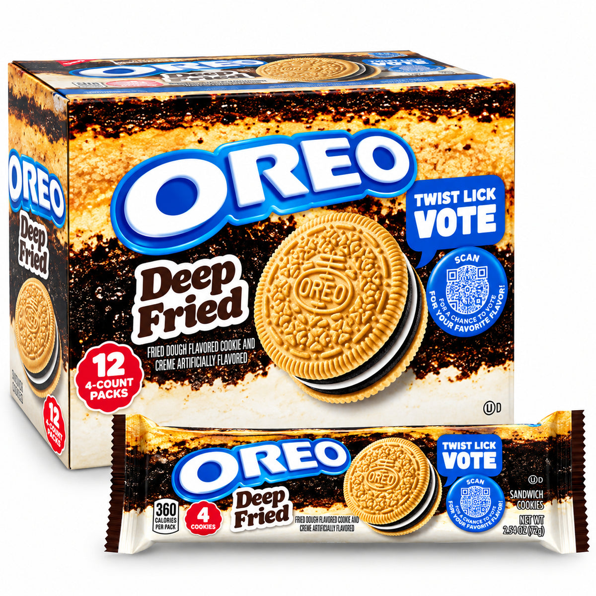Oreo Deep Fried Loaded 2.54oz - 12ct