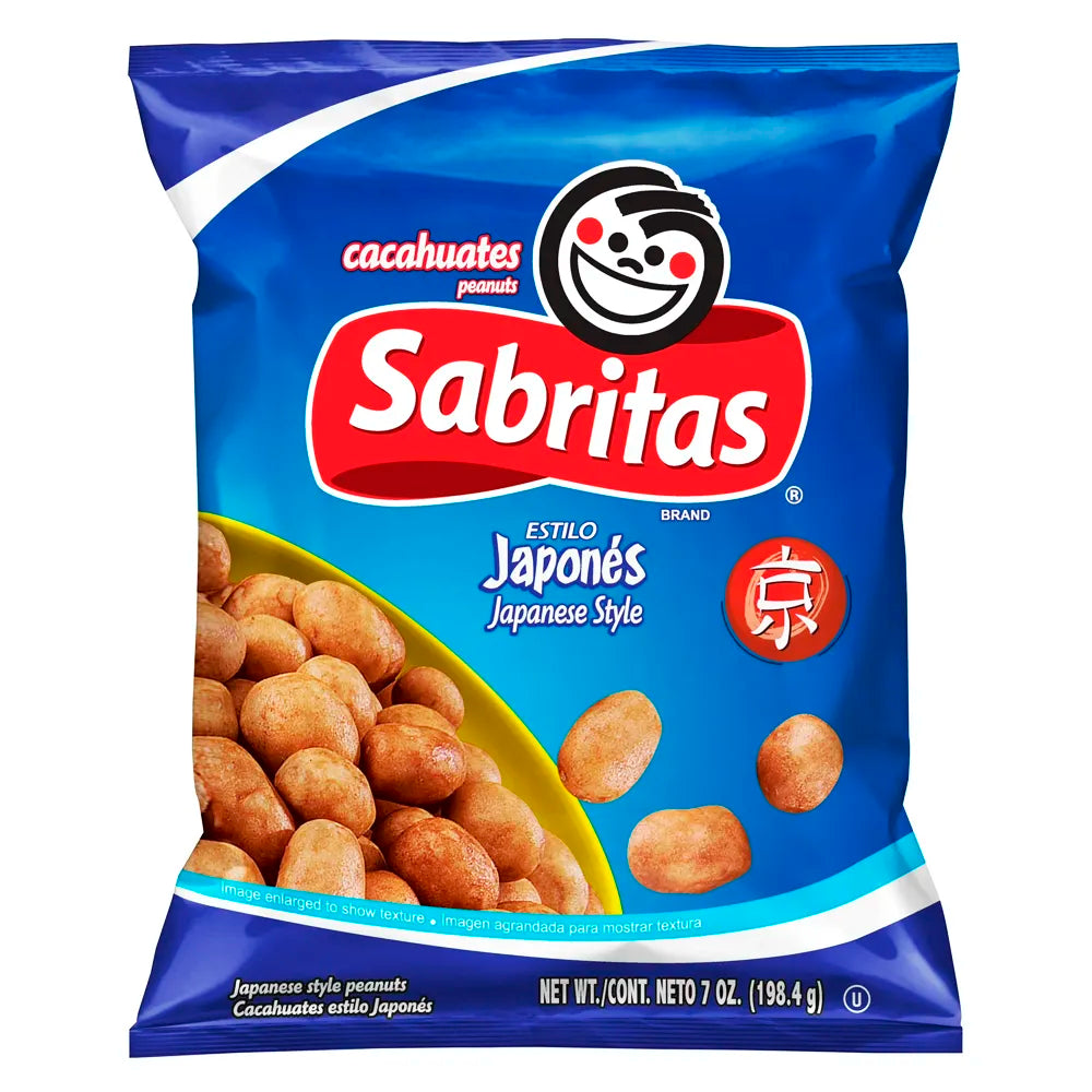 Sabritas Peanuts Cacahuates Japones 7oz