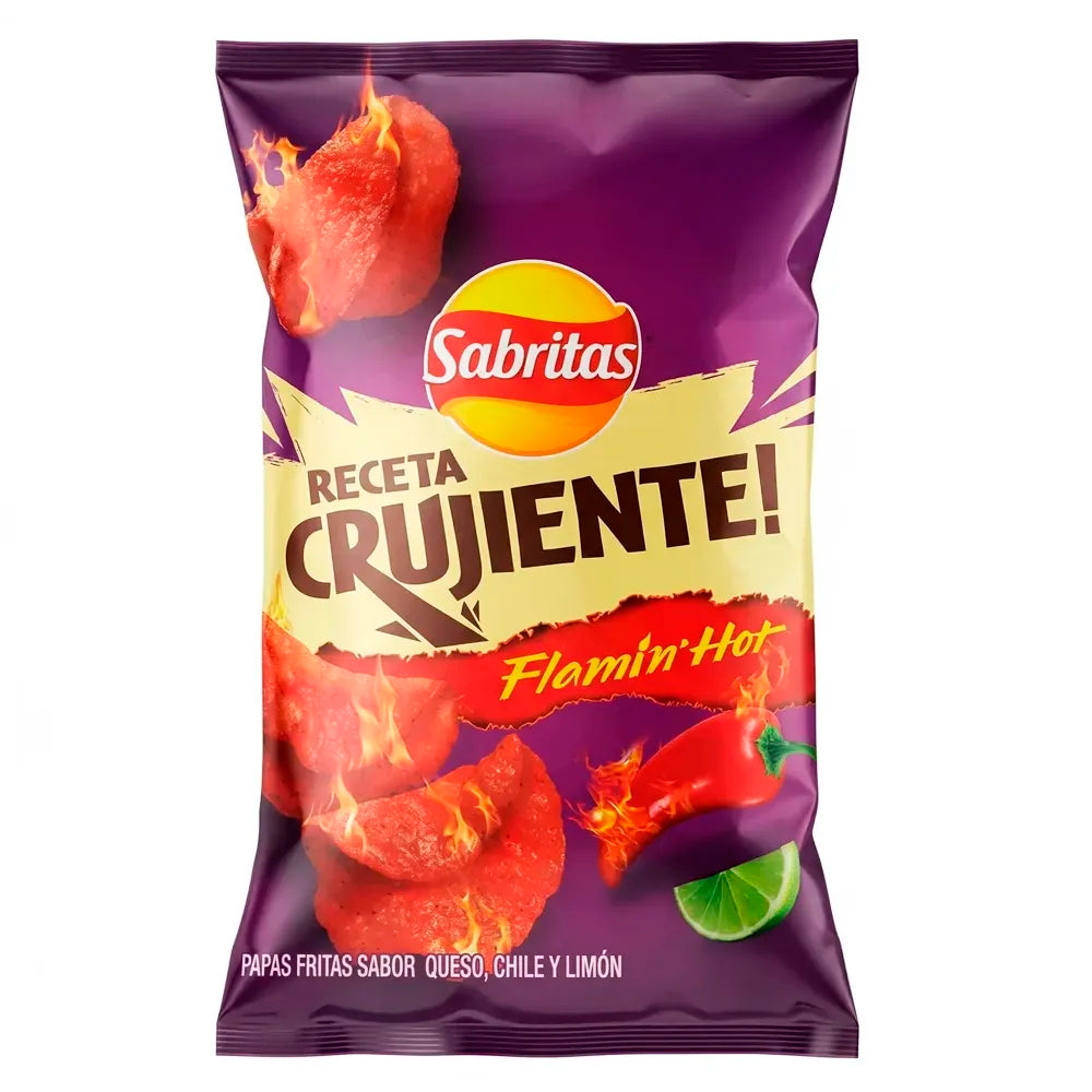 Sabritas Receta Crujiente Flamin' Hot 160g