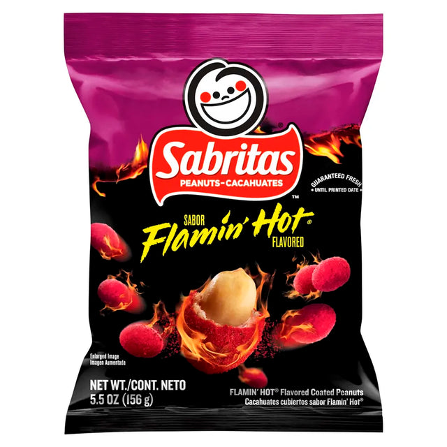 Sabritas-Peanuts-Cacahuates-Flamin-Hot-5.5oz