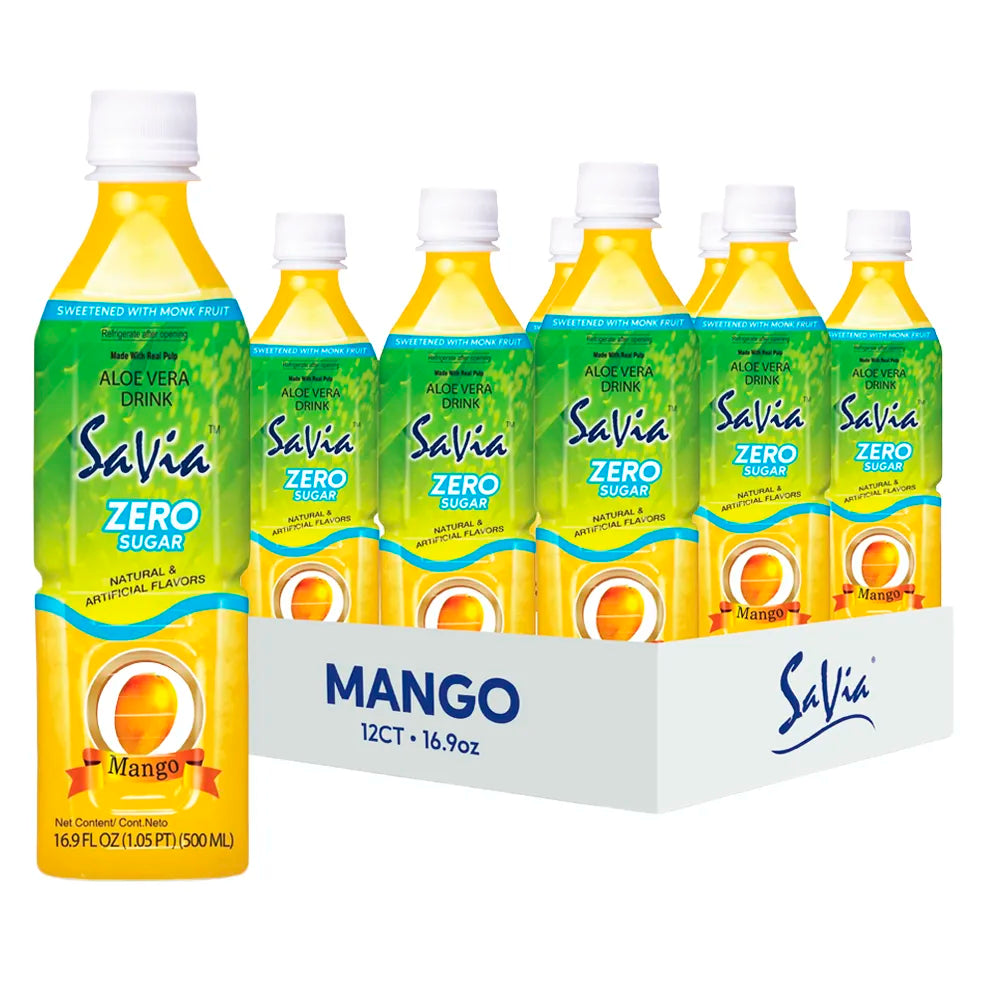 Savia-Aloe-Vera-Zero-Sugar-Mango-Drink-16.9oz-12ct