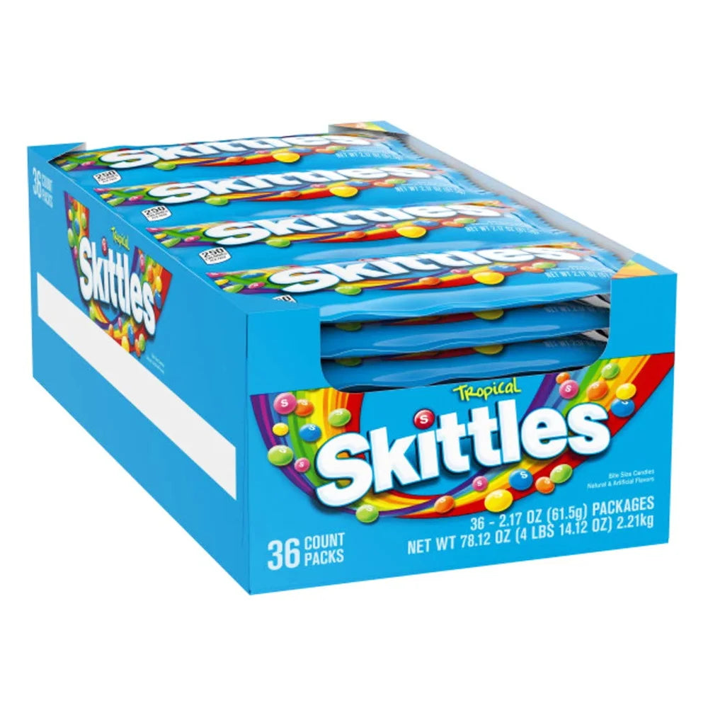 Skittles Tropical Regular 2.17oz - 36ct