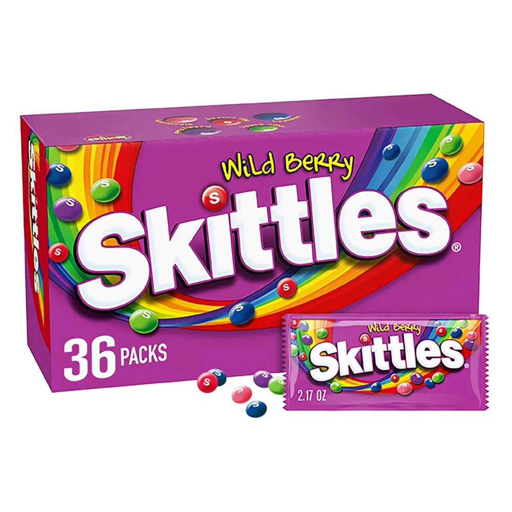 Skittles Wild Berry Regular 2.17oz - 36ct