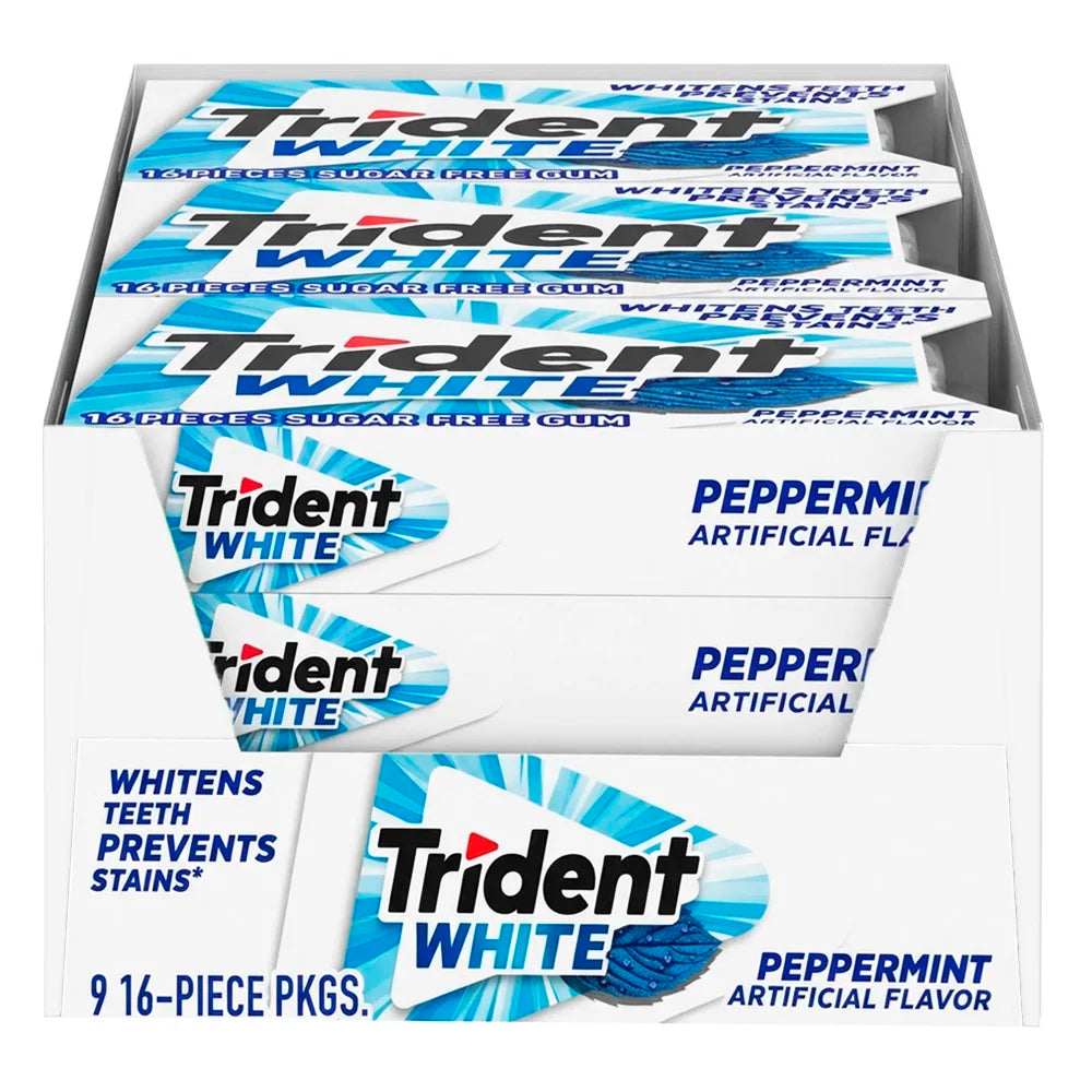 Trident White Peppermint - 9ct