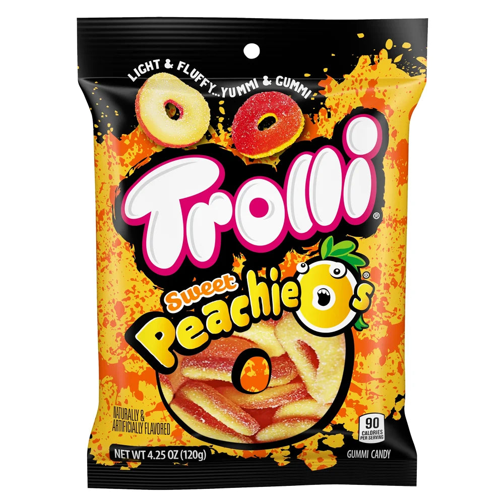 Trolli Peachie O's 4.25oz - Single