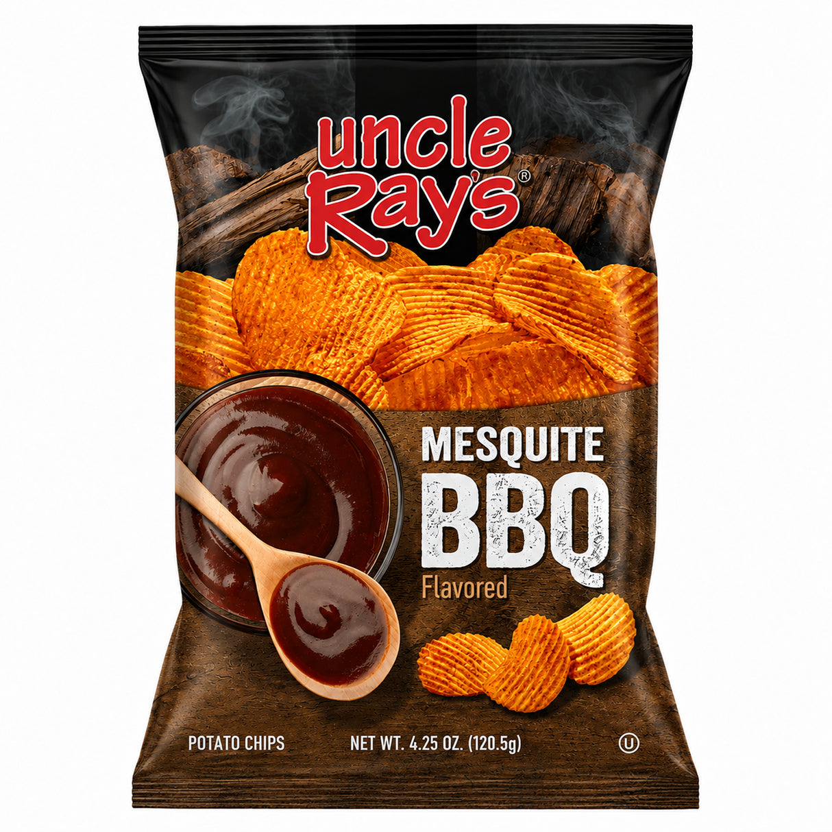 Uncle Ray's Mesquite BBQ Potato Chips 4.25oz